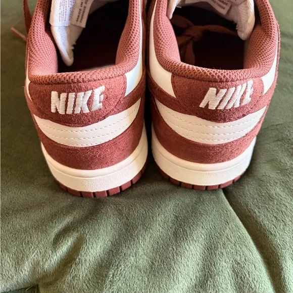 Brown Suede Low-Top Sneakers - Picture 3 of 5